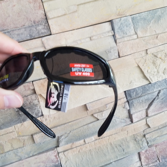 Sunglasses Motorcycle Safety Glasses Z87 Padded - Picture 4 of 10